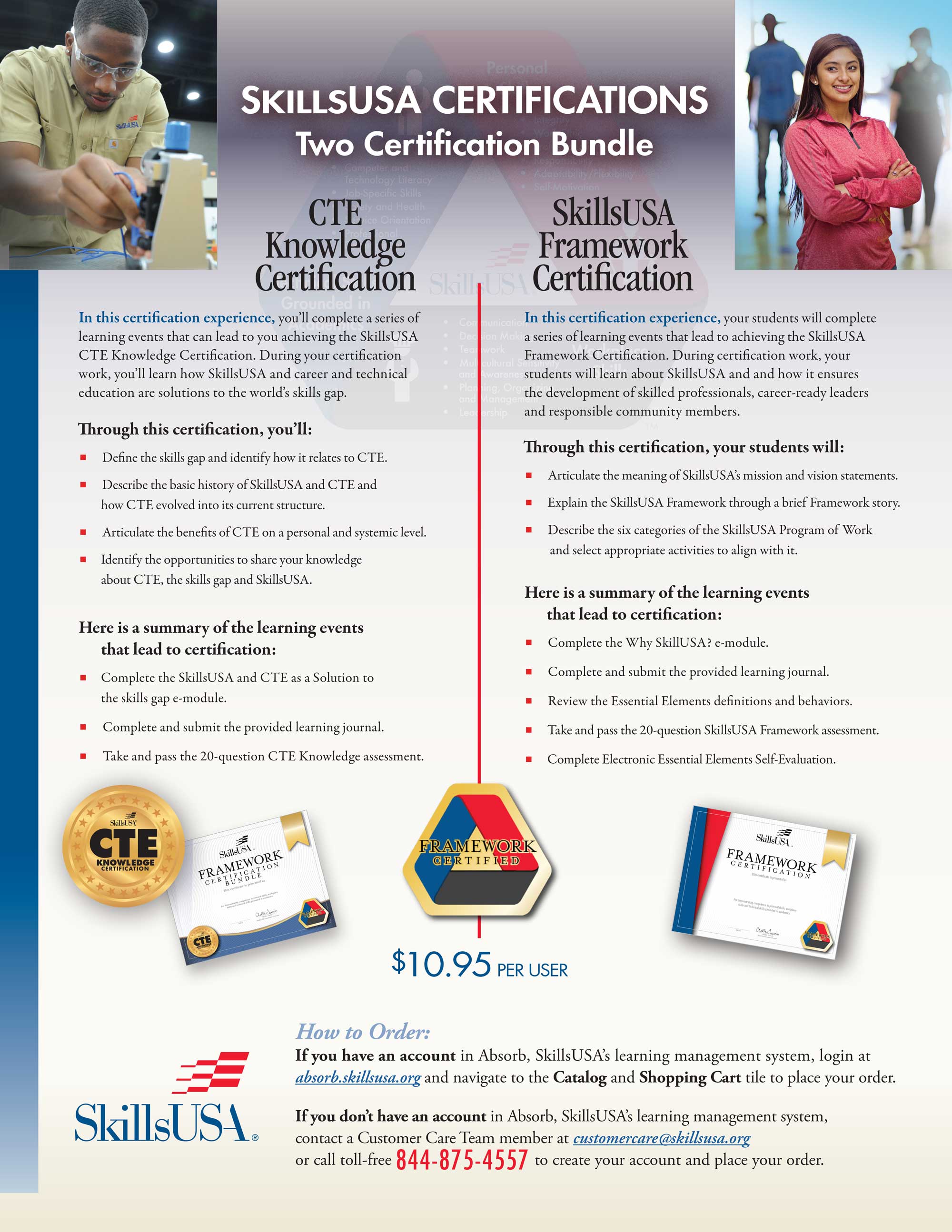 Certification Bundle flier image